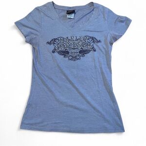 Harley-Davidson Women's Lavender Graphic Tee